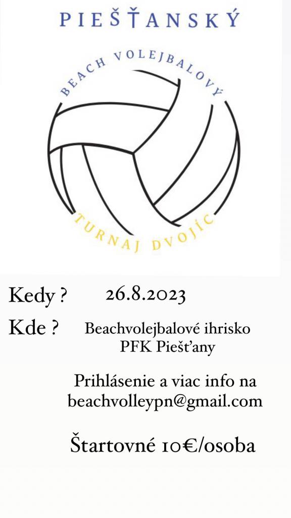 Piešťanský volejbalový turnaj