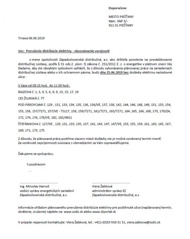 Prerusenie