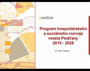Zber projektových nápadov PHSR mesta Piešťany 1