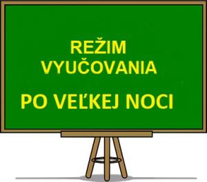 VZDELÁVANIE PO VEĽKEJ NOCI 1