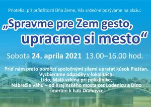 SPRAVME PRE ZEM GESTO, UPRACME SI MESTO