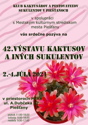 42.VÝSTAVA KAKTUSOV A INÝCH SUKULENTOV 1