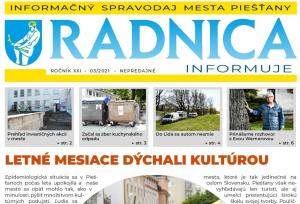 VYŠLO NOVÉ ČÍSLO RADNICA INFORMUJE