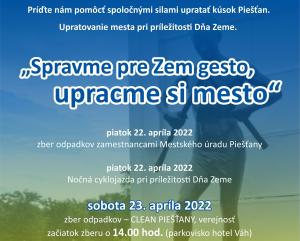 SPRAVME PRE ZEM GESTO, UPRACME SI MESTO