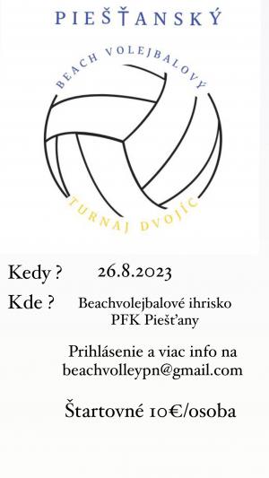 Piešťanský volejbalový turnaj