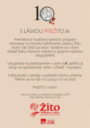 S LÁSKOU PREŽITO.SK 1