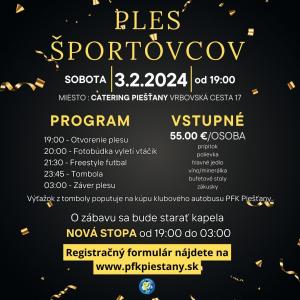 Ples športovcov 2024 1