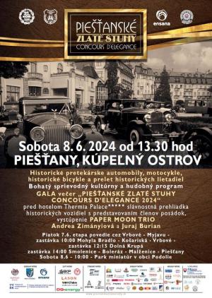 PIEŠŤANSKÉ ZLATÉ STUHY 2024 - Concours d´Élégance 2024 1