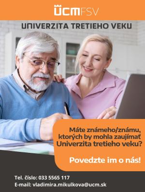 UNIVERZITA TRETIEHO VEKU PRIJÍMA ŠTUDENTOV