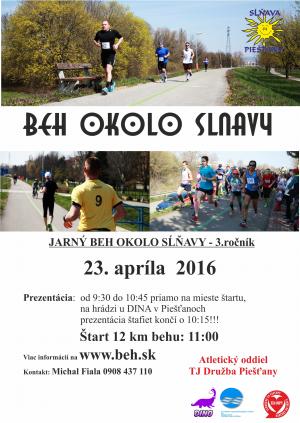3. ročník Jarného behu okolo Sĺňavy 1