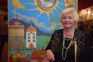 Výtvarníčka Naďa Mikolášiková – Ábelová oslávila jubileum výstavou
