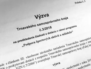 Trnavský samosprávny kraj vyčlenil na dotácie 570 tisíc eur