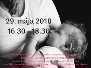 Prednáška a beseda: "Úloha širšej rodiny a okolia v úspechu dojčenia" 1