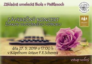 Záverečný koncert žiakov ZUŠ 1