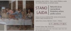 Stanislav Lajda – rekonštrukcia Leonardovej Poslednej večere 1
