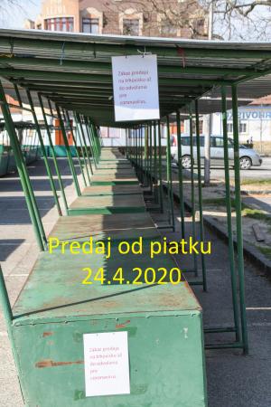 MESTSKÉ TRHOVISKÁ OD PIATKU ZNOVU OTVORENÉ