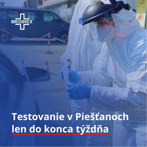 ODBERNÉ MIESTO LEN DO KONCA TÝŽDŇA