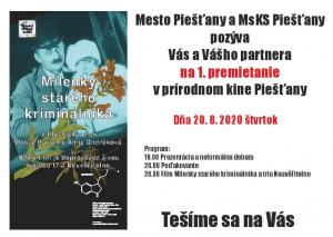 PRÍRODNÉ KINO ZAČÍNA PREMIETAŤ